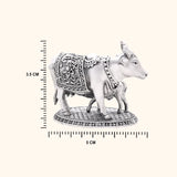 925 Silver Antique Cow & Calf