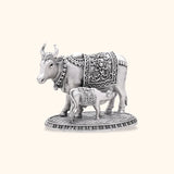 925 Silver Antique Cow & Calf