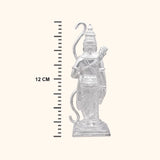 Shri Ram Murti Silver 925 with Rhodium and Lacquer coating for Anti-tarnish.