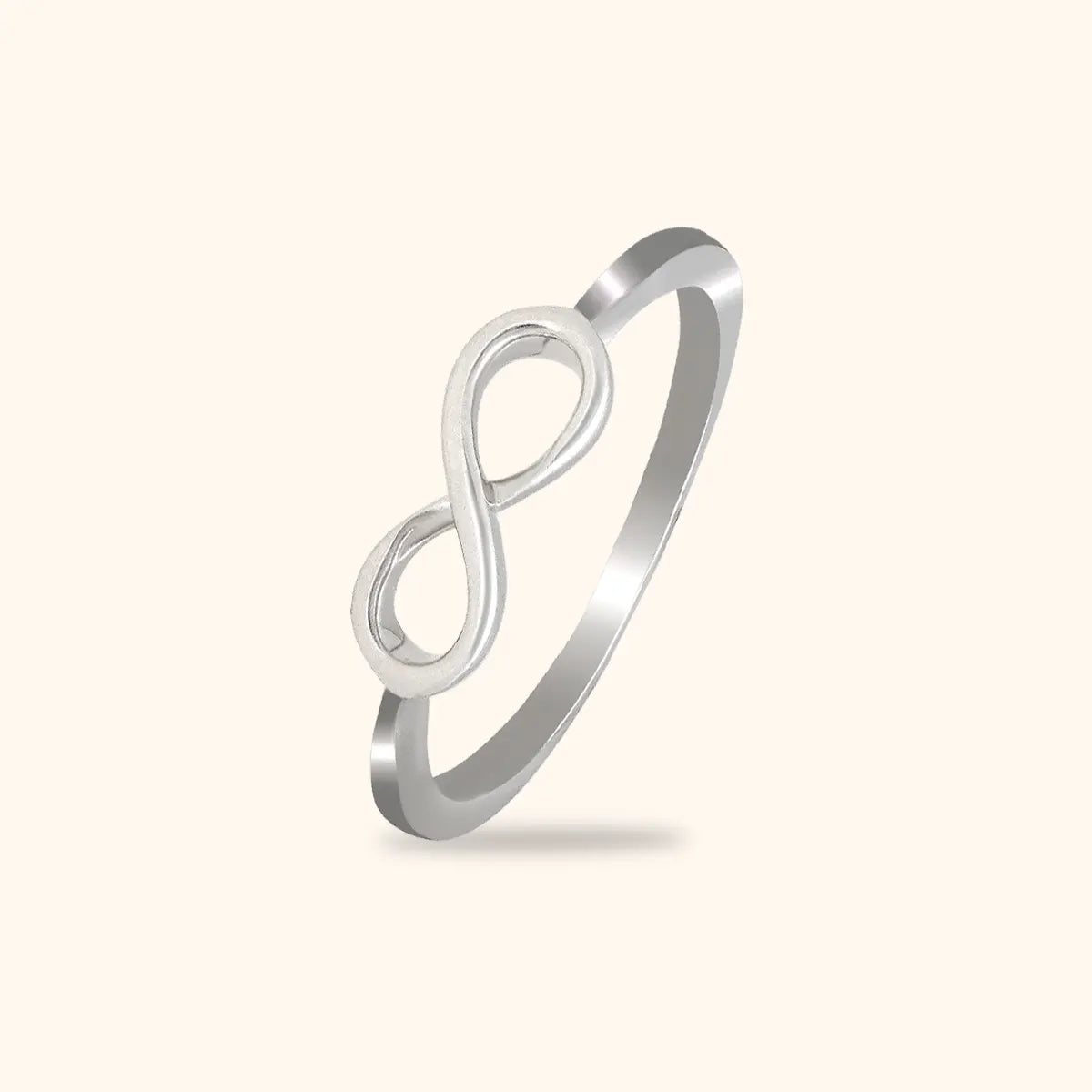 Captivating Luster Platinum Ring
