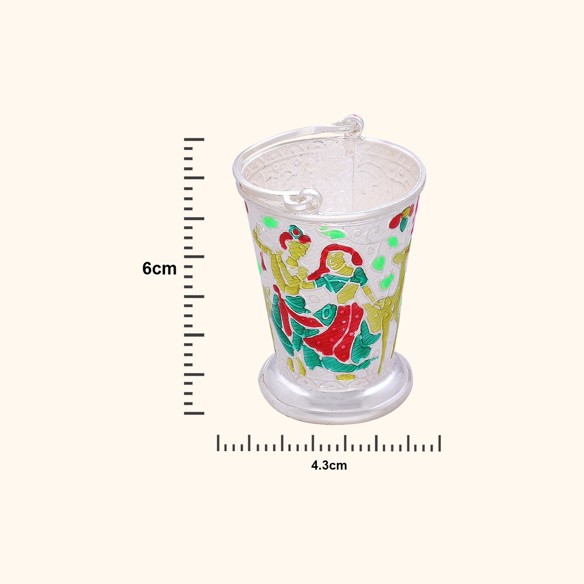 925 Silver Elegant Balti Pichkari for Festive Fun