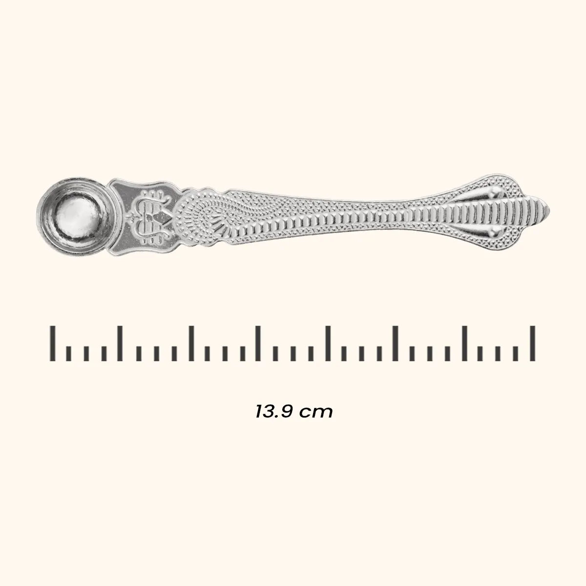 Gleaming Silver Puja Spoon - Silver Utensils, Articles & Gift Items