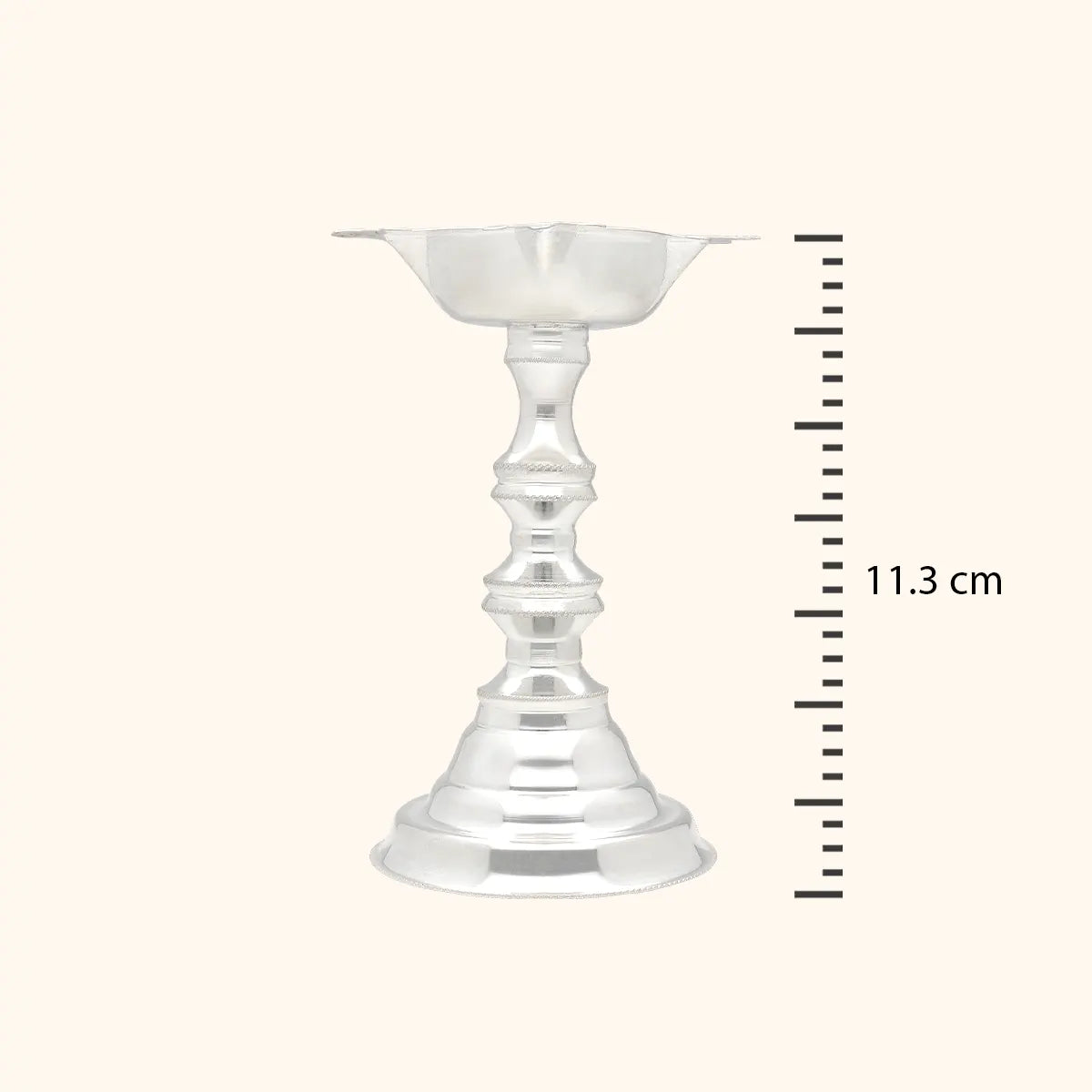 Classic Silver Samai - Silver Pooja Items / Silver Puja Samai