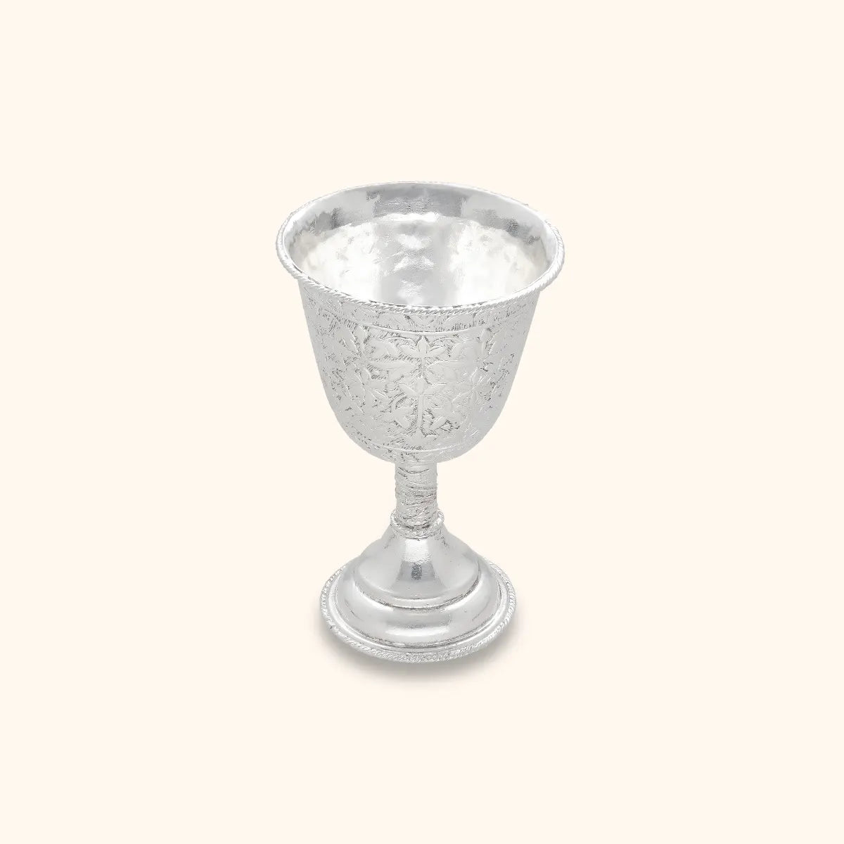 Elegant Silver Wine Glass - Silver Utensils, Articles & Gift Items
