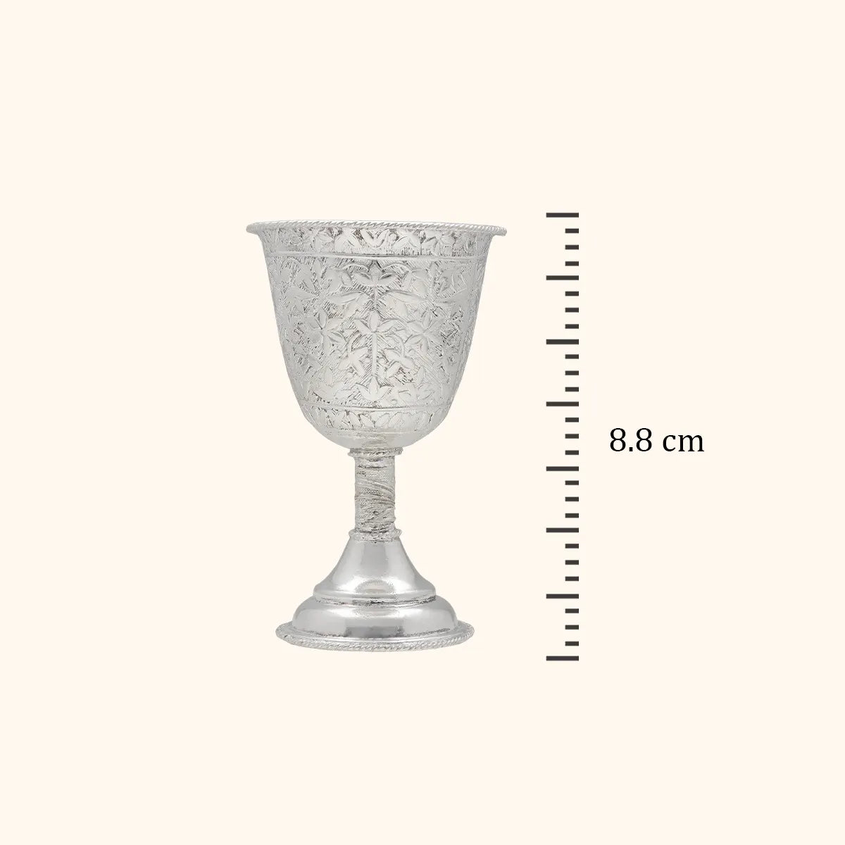 Elegant Silver Wine Glass - Silver Utensils, Articles & Gift Items