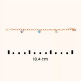 Rose Gold Locked In Love - Bracelet