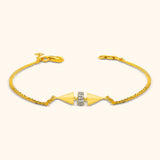Delicate Bracelet - 22KT Gold