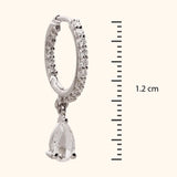Classic Diamond Hoops