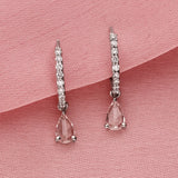 Classic Diamond Hoops