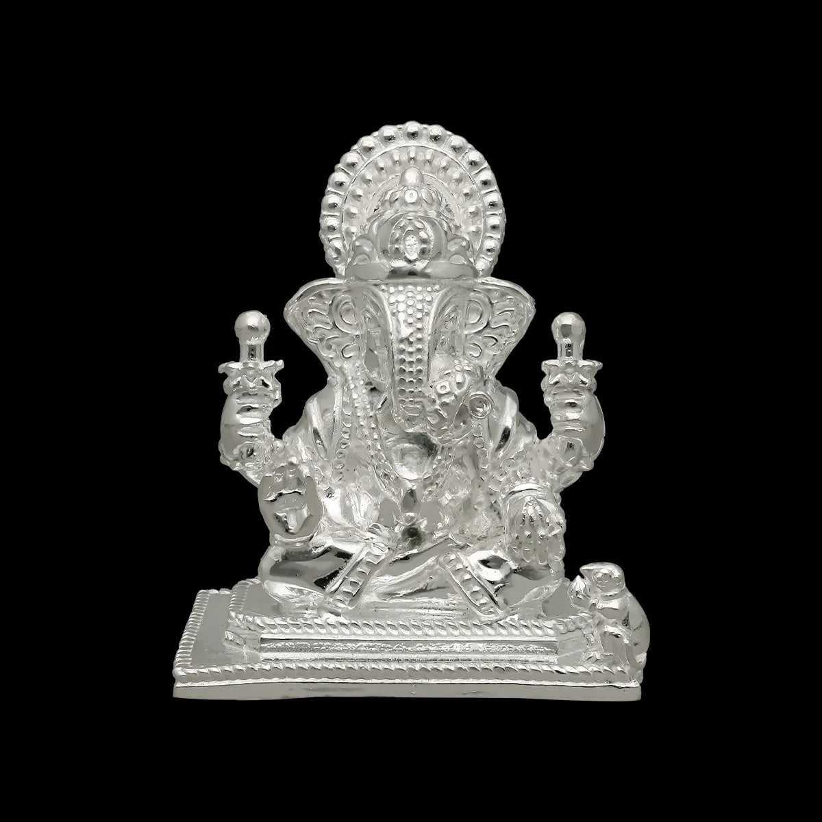 Dagdusheth Silver Ganpati Murti