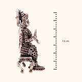 laxmi idol antique silver
