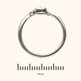 Plaitnum Ring-Valentine's Day Gift