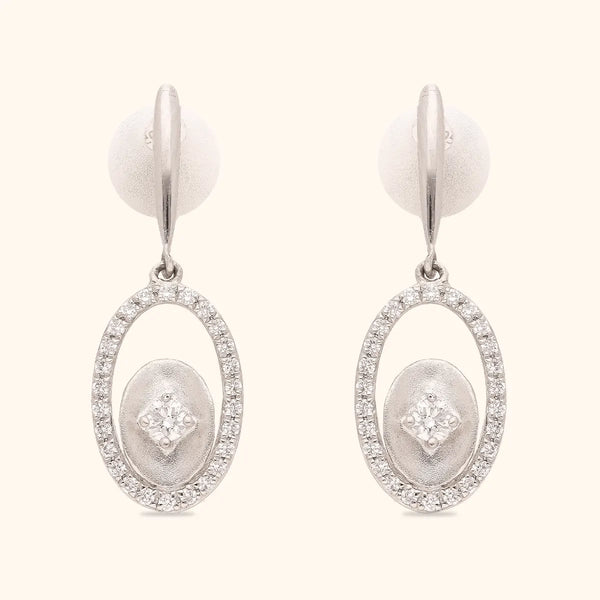 Platinum Earrings
