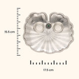 Sparkling Silver Aarti Thali - Silver Utensils, Articles & Gift Items