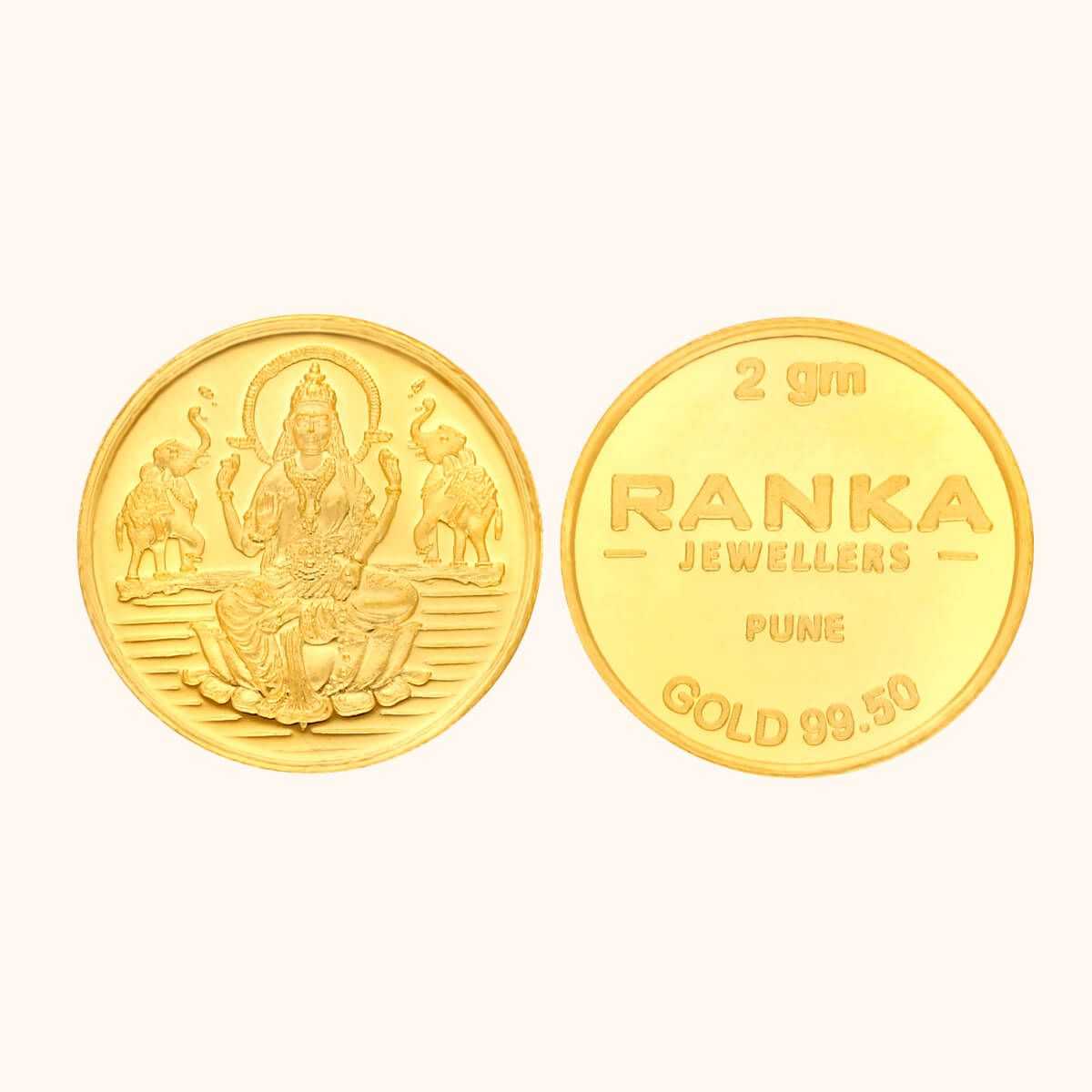 2 GM Kamakshi 24KT Gold Coin