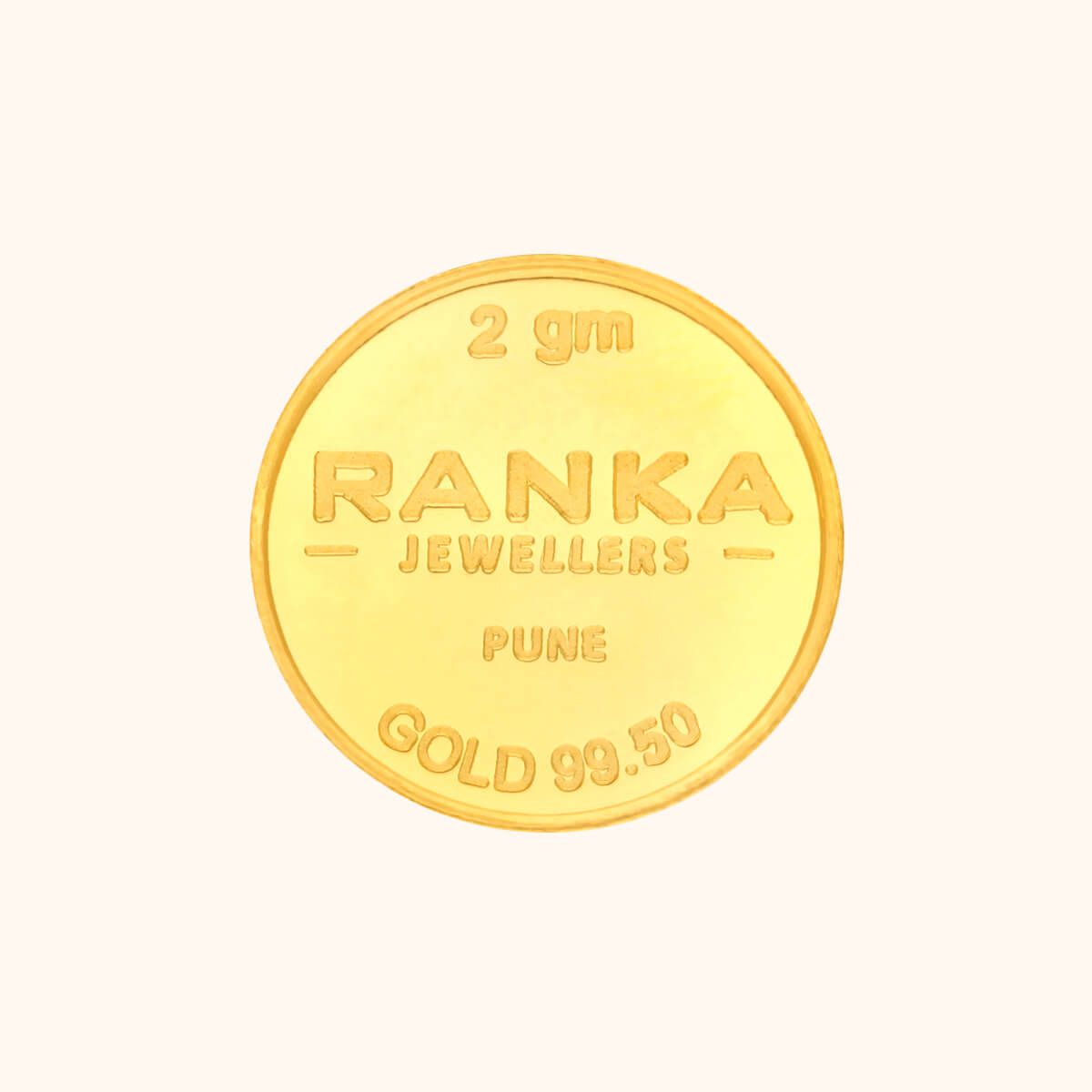 2 GM Kamakshi 24KT Gold Coin