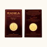 3 Gm Ashoka 24KT Gold Coin