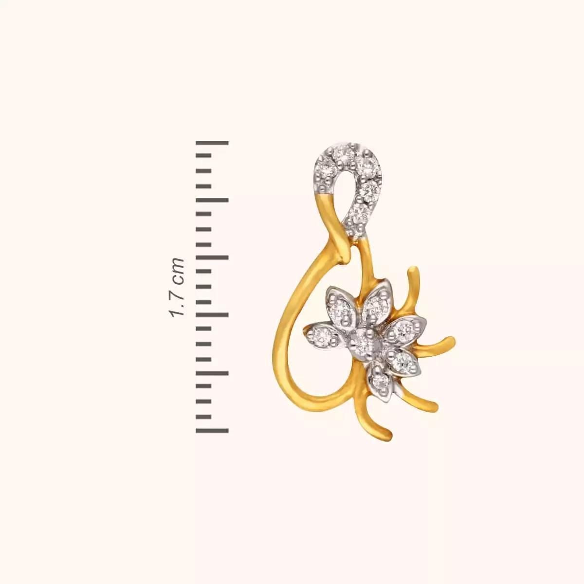 18 KT Diamond Pendant