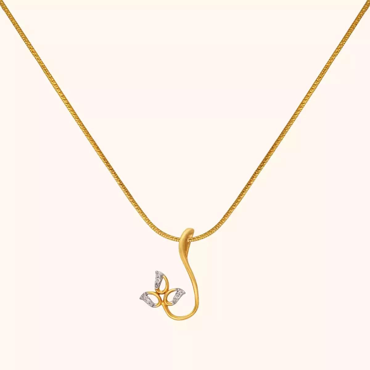 18 KT Diamond Pendant