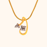 18 KT Diamond Pendant