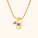 18 KT Diamond Pendant