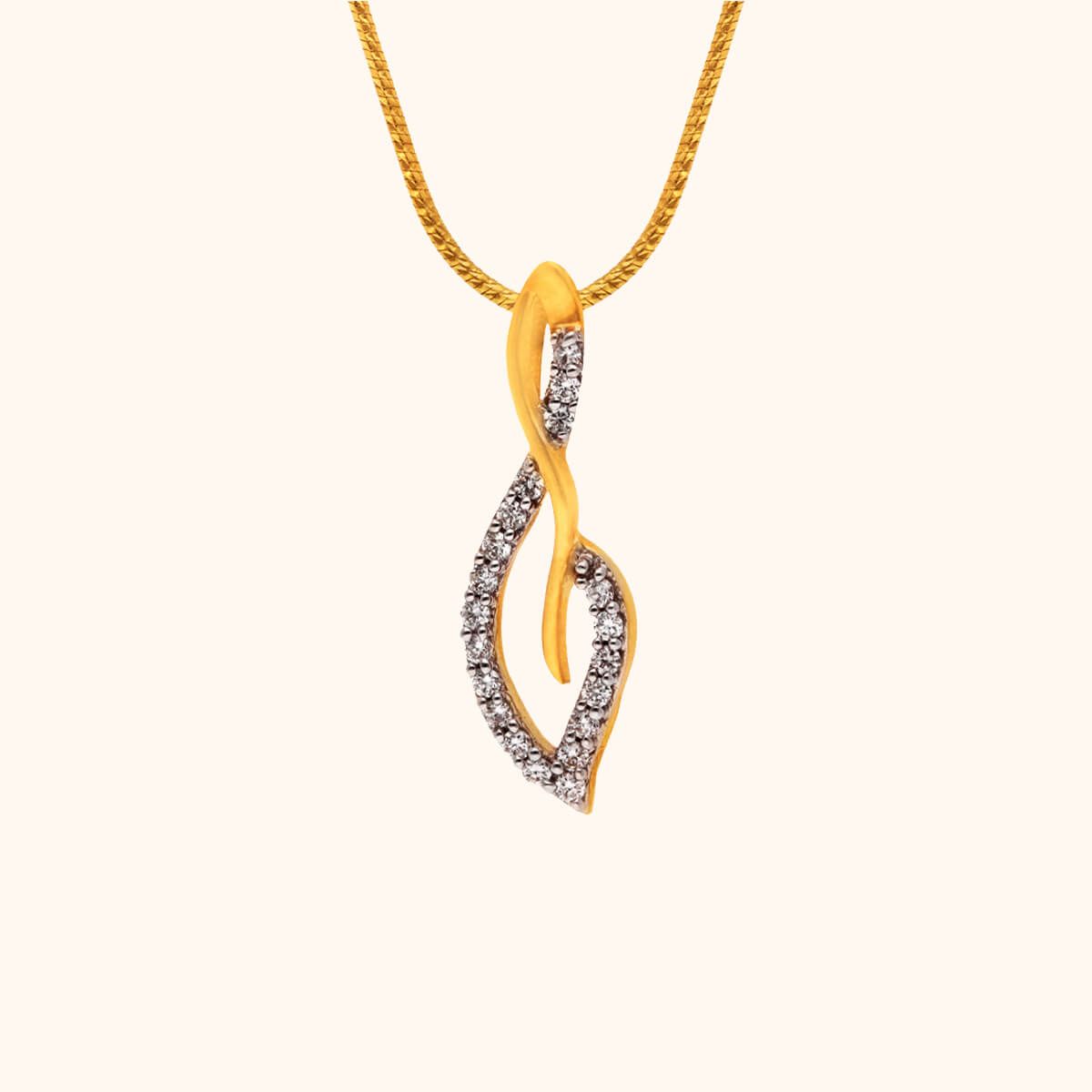 18 KT Diamond Pendant