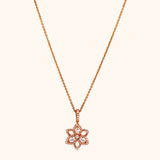 18 KT Diamond Pendant with chain