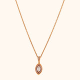 18 KT Diamond Pendant with chain
