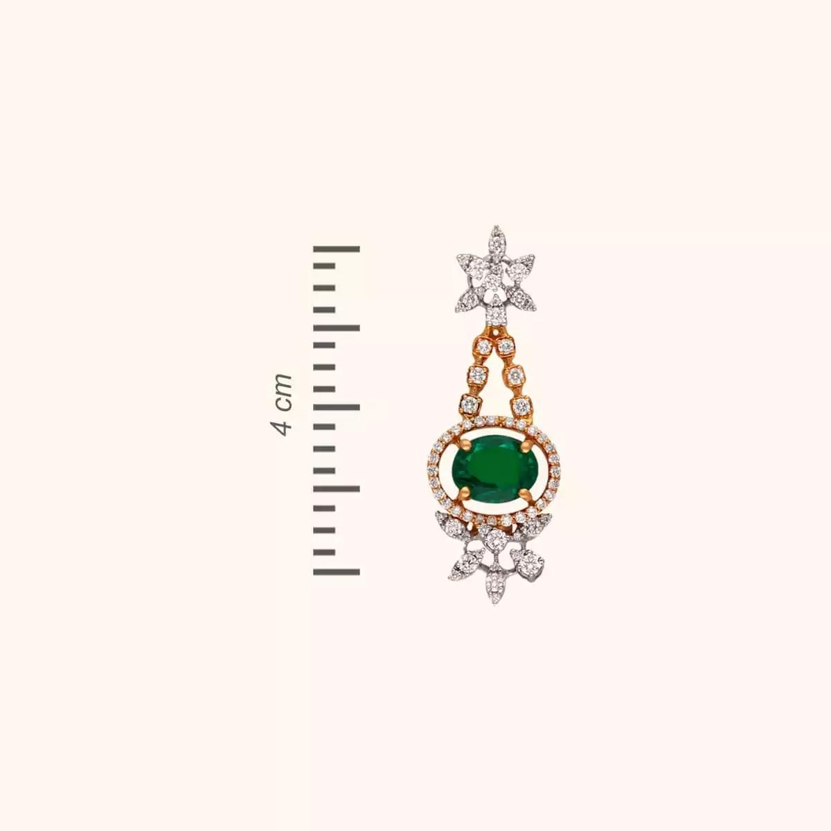 18 KT Diamond Earring