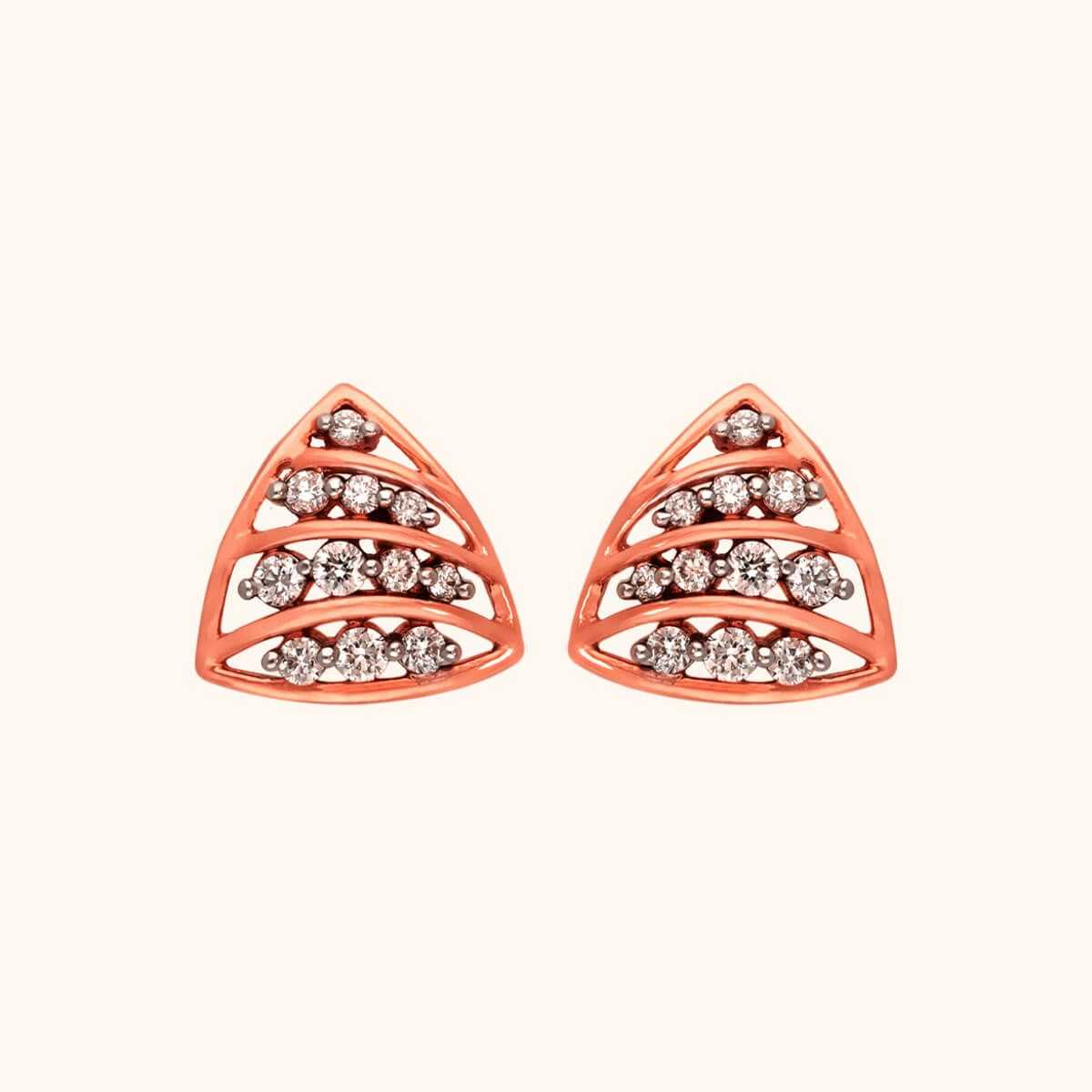 18 KT Diamond Earring