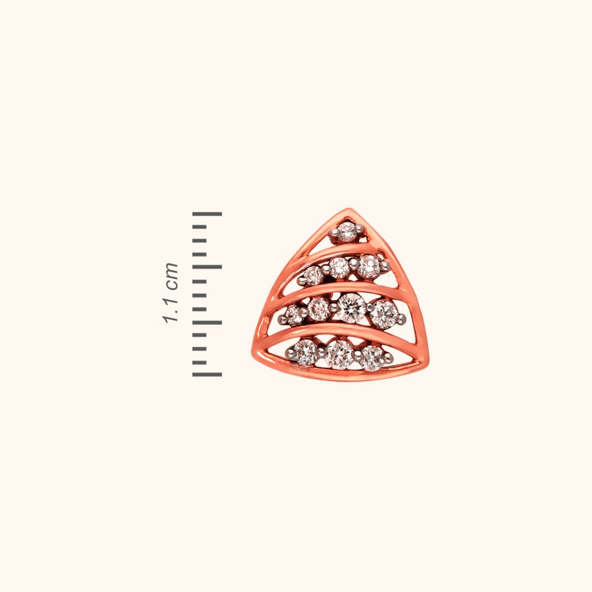 18 KT Diamond Earring