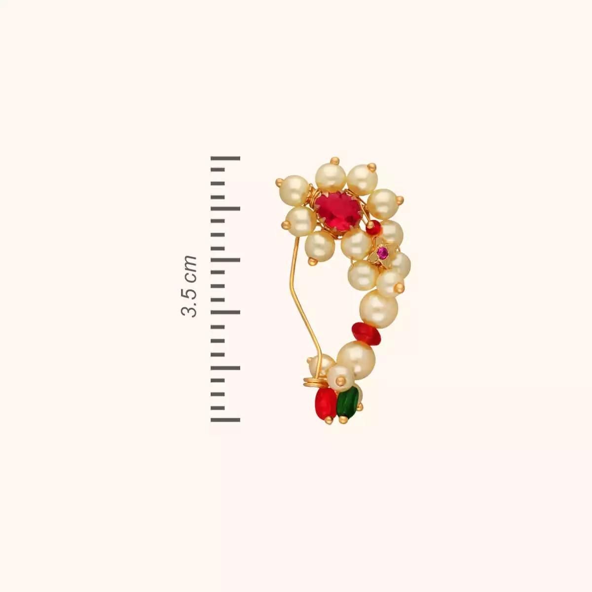 22 KT Gold Nose Pin