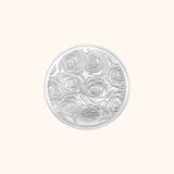 50 Gms Rose Bouquet Silver Coin