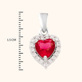 Heart-Shaped Pendant Set