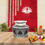 Refined Gleam Antique Silver Kalash