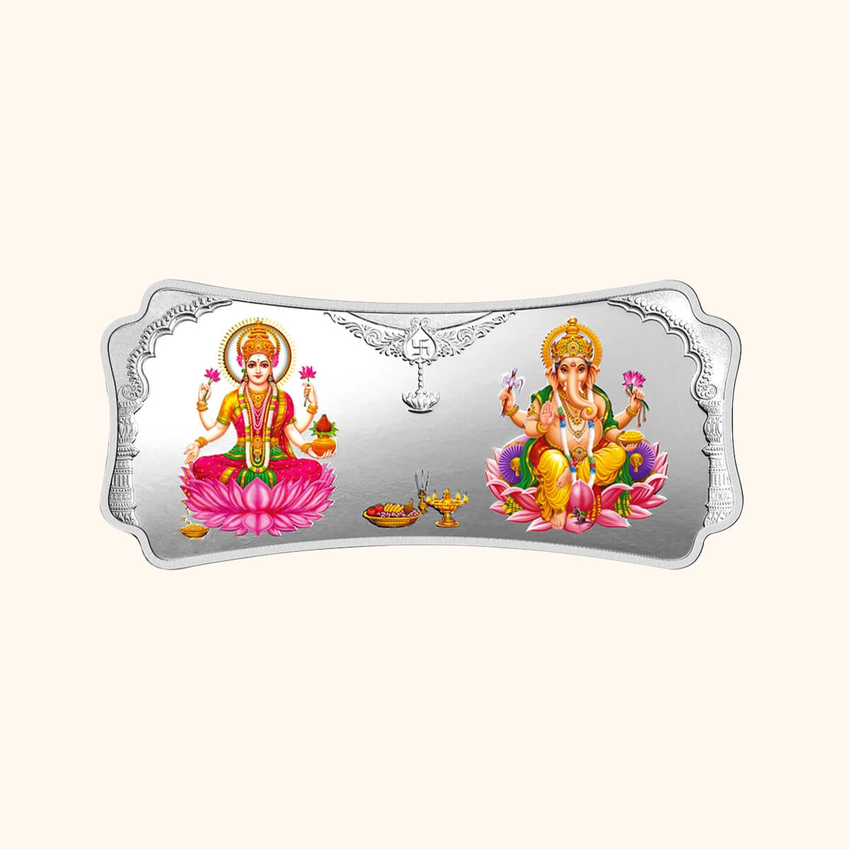 Silver MMTC Lakshmi Ganesh 50g