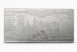 Silver 1000Rs Note 1000g
