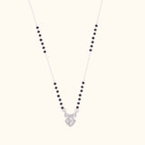 Radiant Simple Silver Mangalsutra