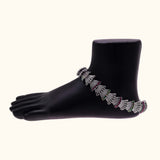 Delicate Silver Payal
