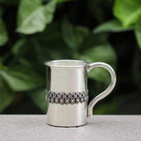 925 Silver Heart Design Mug