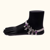 Charming Silver Payal
