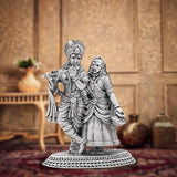 925 Silver Antique Radha Krishna