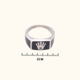 Enduring Tradition Simple Silver Mens  Ring