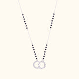 Classic Silver Stone Mangalsutra