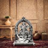 Antique 925 Silver Idol - Vighnaharta Ganesh
