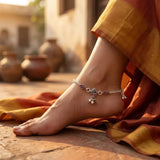 Traditional Silver Payal for Women