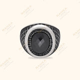 Sleek Silver Men's Ring