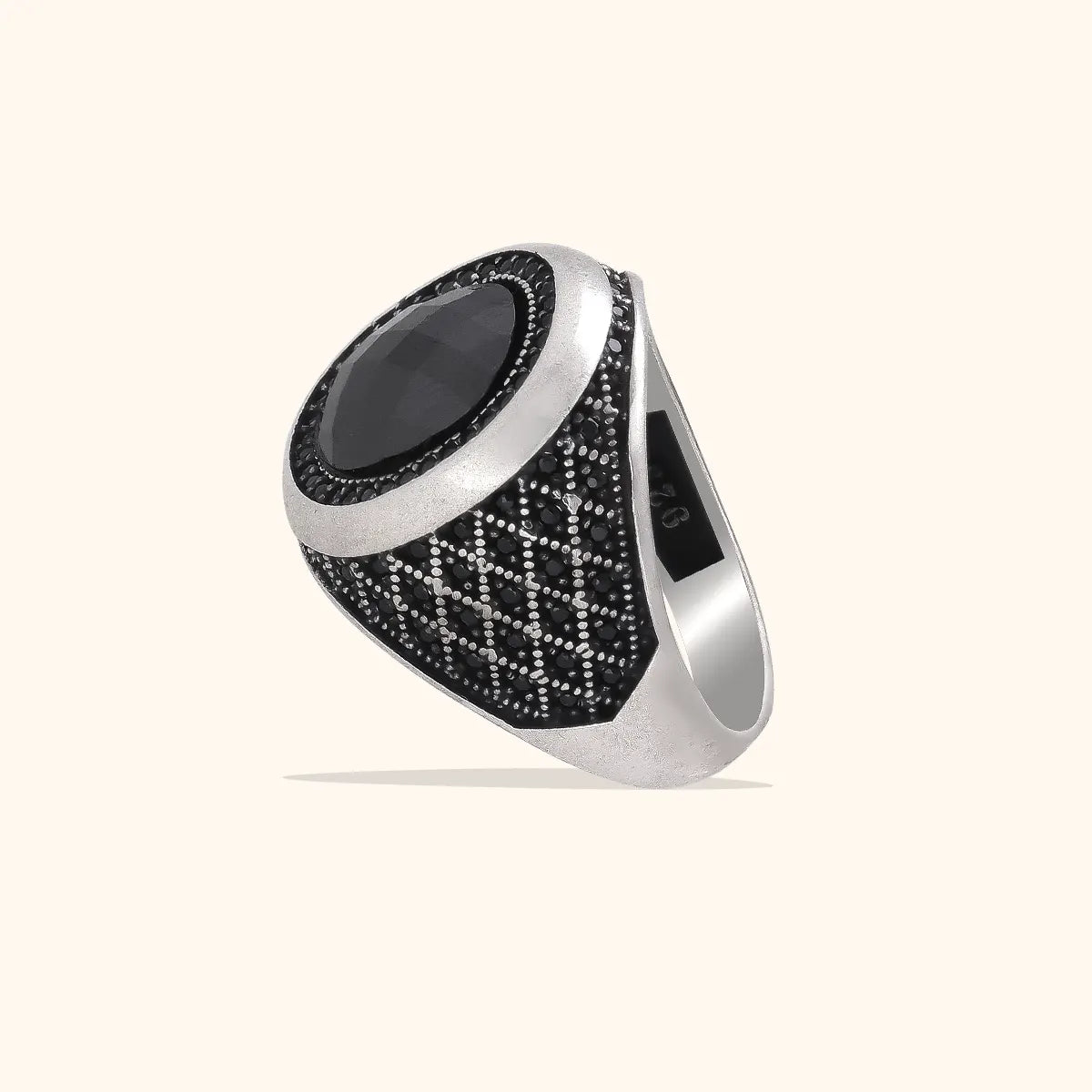 Sleek Silver Men s Ring RANKA JEWELLERS