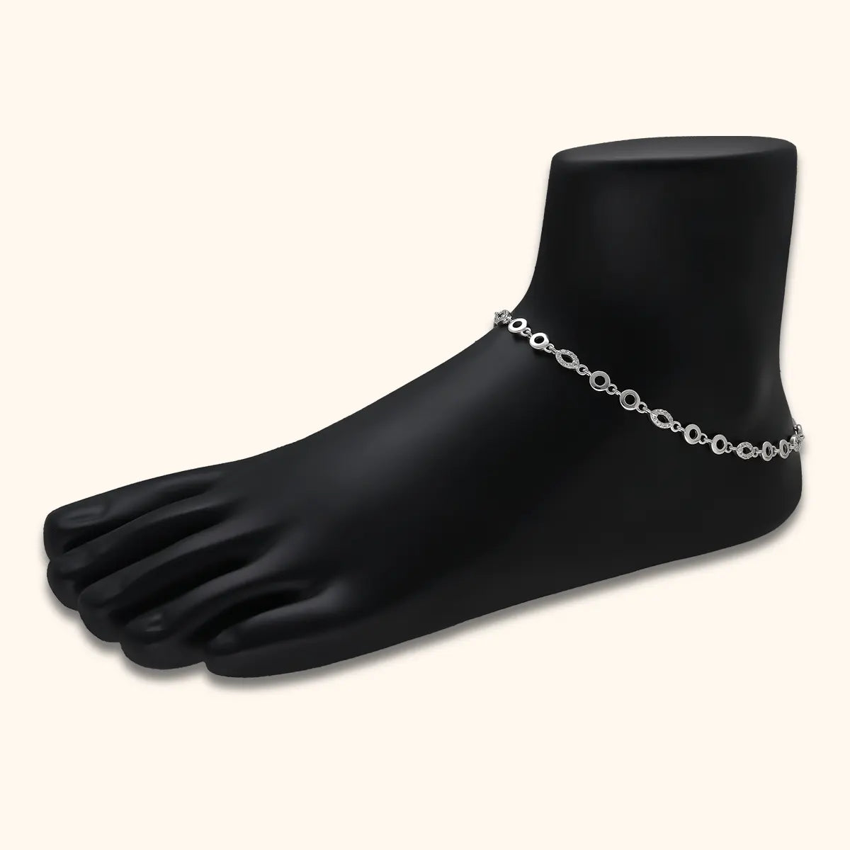 Silver Dreams Dainty Anklets for Her