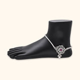 925 Silver Anklet Fit for Royalty